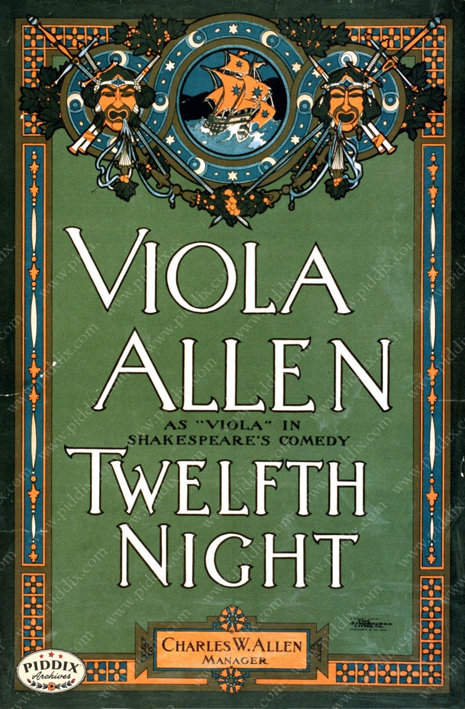 Pdxc14259 -- Vintage Movie And Theatre Posters Poster