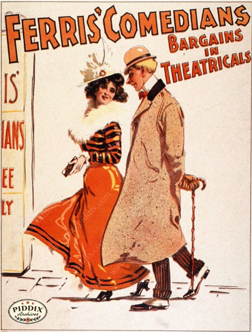 Pdxc14261 -- Vintage Movie And Theatre Posters Poster