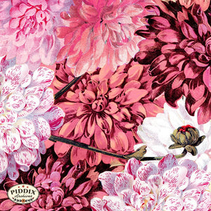 Pdxc1497C -- Pink Flower Pattern
