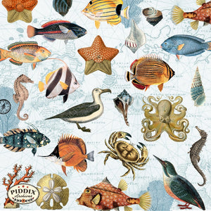 Pdxc15386 -- Coastal Squares Original Art