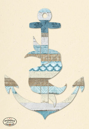 Pdxc15423B -- Coastal Squares Original Art