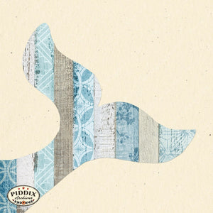 Pdxc15424 -- Coastal Squares Original Collage