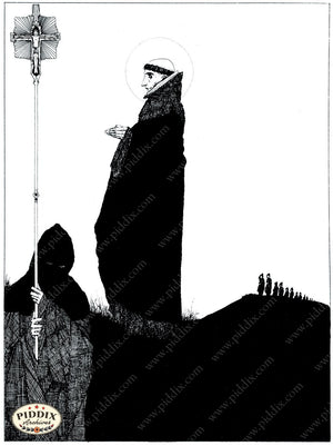 PDXC15556-- Black & White Fairy Tales Black & White Engraving