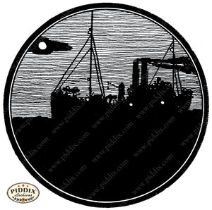PDXC15558-- Black & White Fairy Tales Black & White Engraving