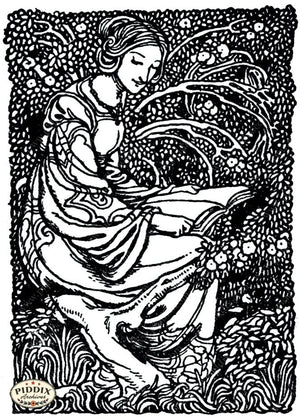 Pdxc15575 -- Black & White Fairy Tales Black & White Engraving