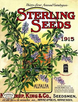 Pdxc1559 -- Flower Seed Catalogs Color Illustration