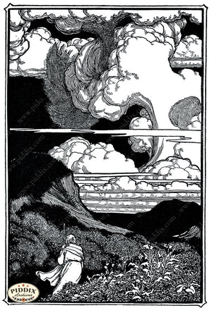 Pdxc15658-- Black & White Fairy Tales Black & White Engraving