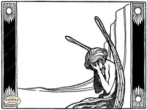 PDXC15667-- Black & White Fairy Tales Black & White Engraving