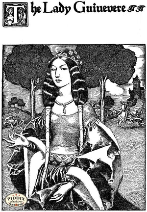 PDXC15824-- Black & White Fairy Tales Black & White Engraving
