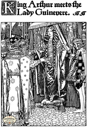 PDXC15832-- Black & White Fairy Tales Black & White Engraving