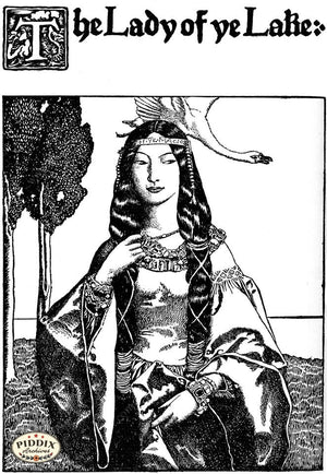 PDXC15835-- Black & White Fairy Tales Black & White Engraving