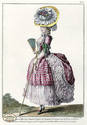 Pdxc1596 -- French Fashion Color Illustration