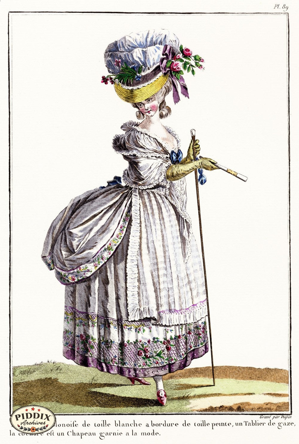 Pdxc1600 -- French Fashion Color Illustration