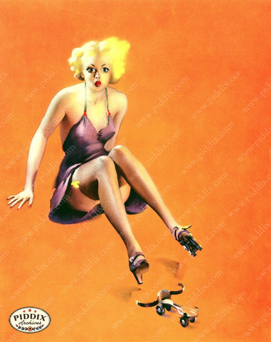 Pdxc16035 -- Pin-Ups Color Illustration