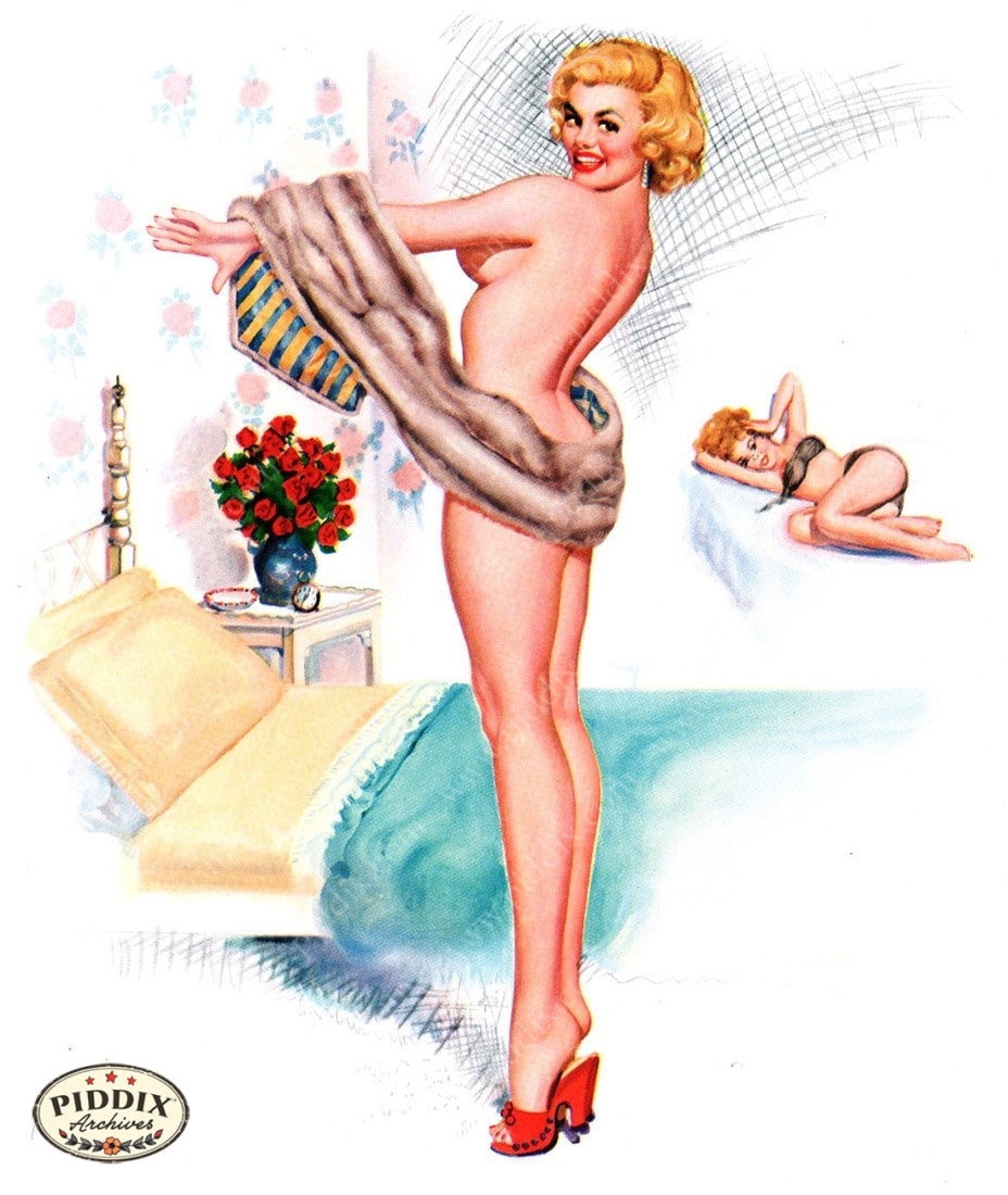 Pdxc16042 -- Pin-Ups Color Illustration