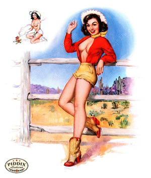 Pdxc16045 -- Pin-Ups Color Illustration