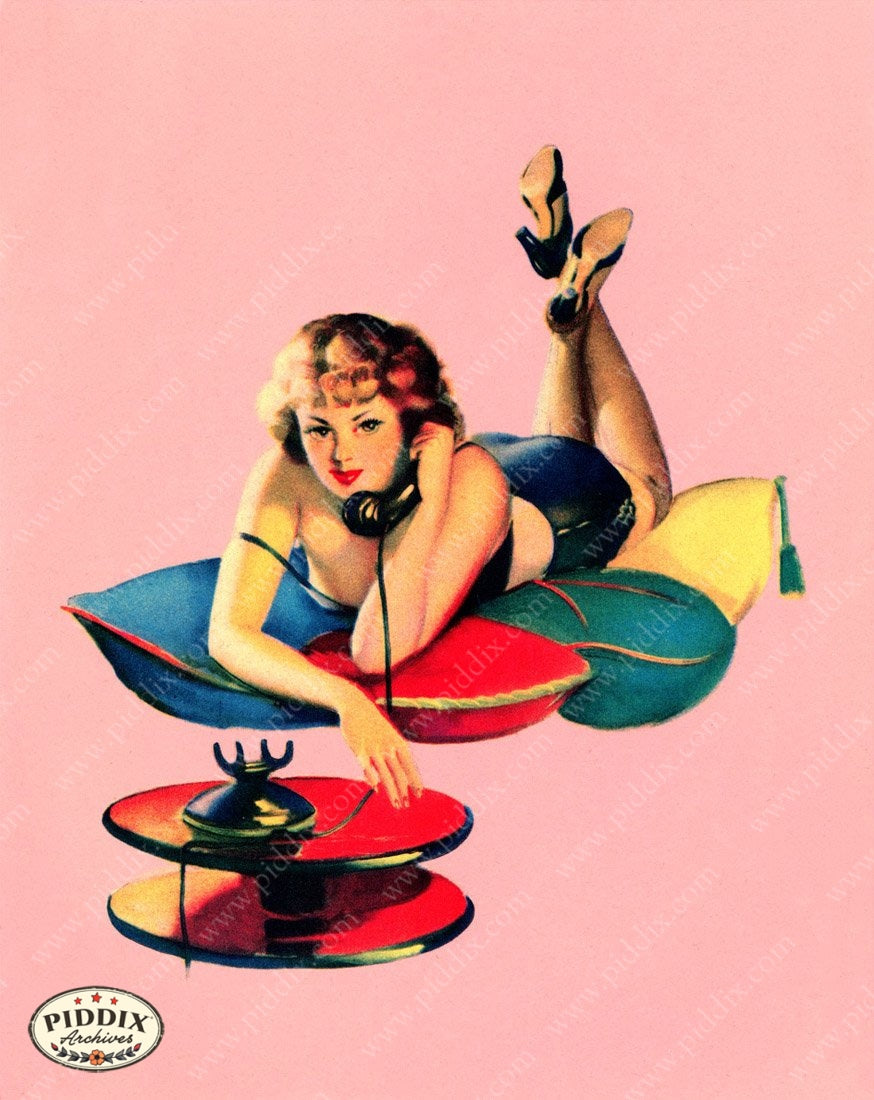 Pdxc16049 -- Pin-Ups Color Illustration