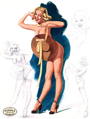 Pdxc16087 -- Pin-Ups Color Illustration