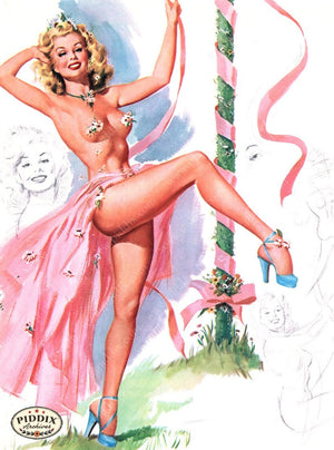 Pdxc16088 -- Pin-Ups Color Illustration