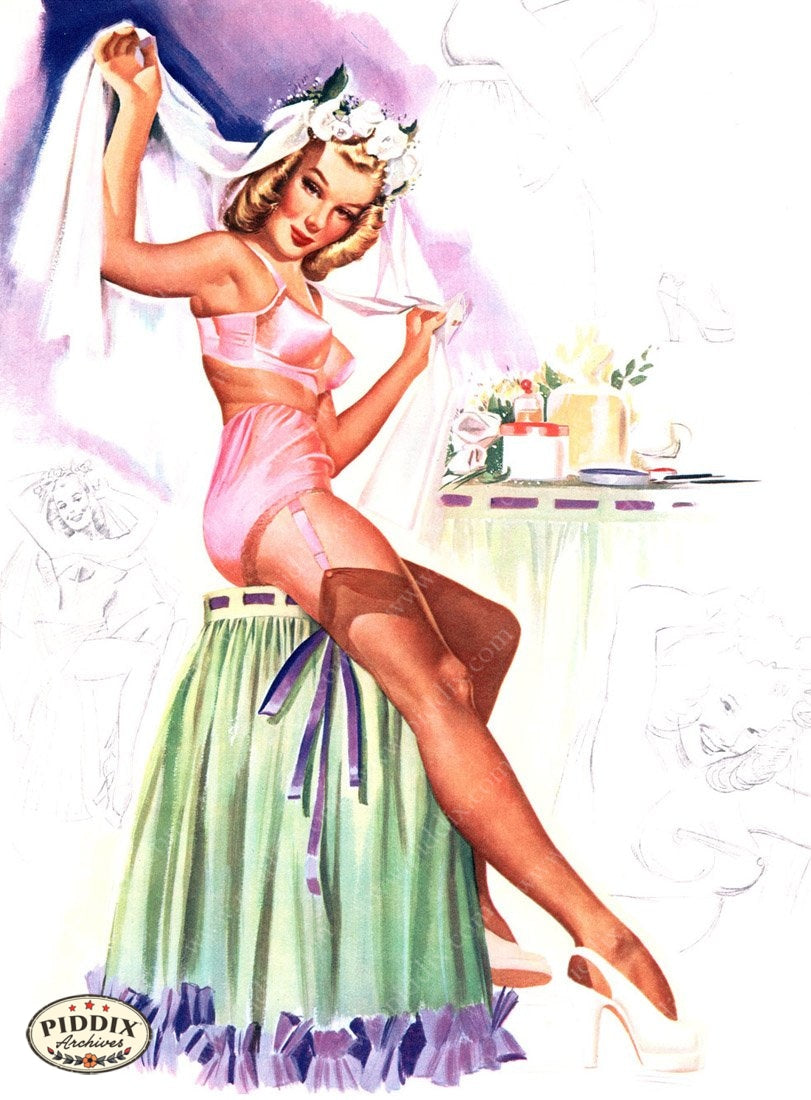 Pdxc16089 -- Pin-Ups Color Illustration