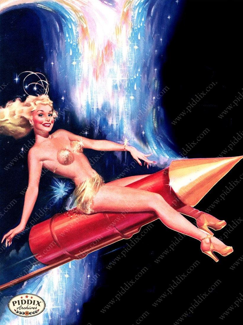 Pdxc16090A & B -- Pin-Ups Color Illustration