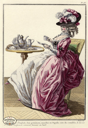 Pdxc1612 -- French Fashion Color Illustration