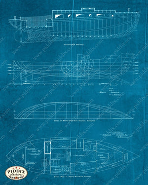 Pdxc16528C -- Blueprints Original Collage