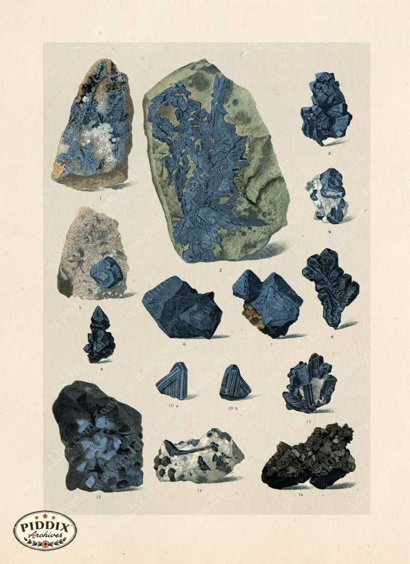 Pdxc16534 -- Blue Rocks Color Illustration
