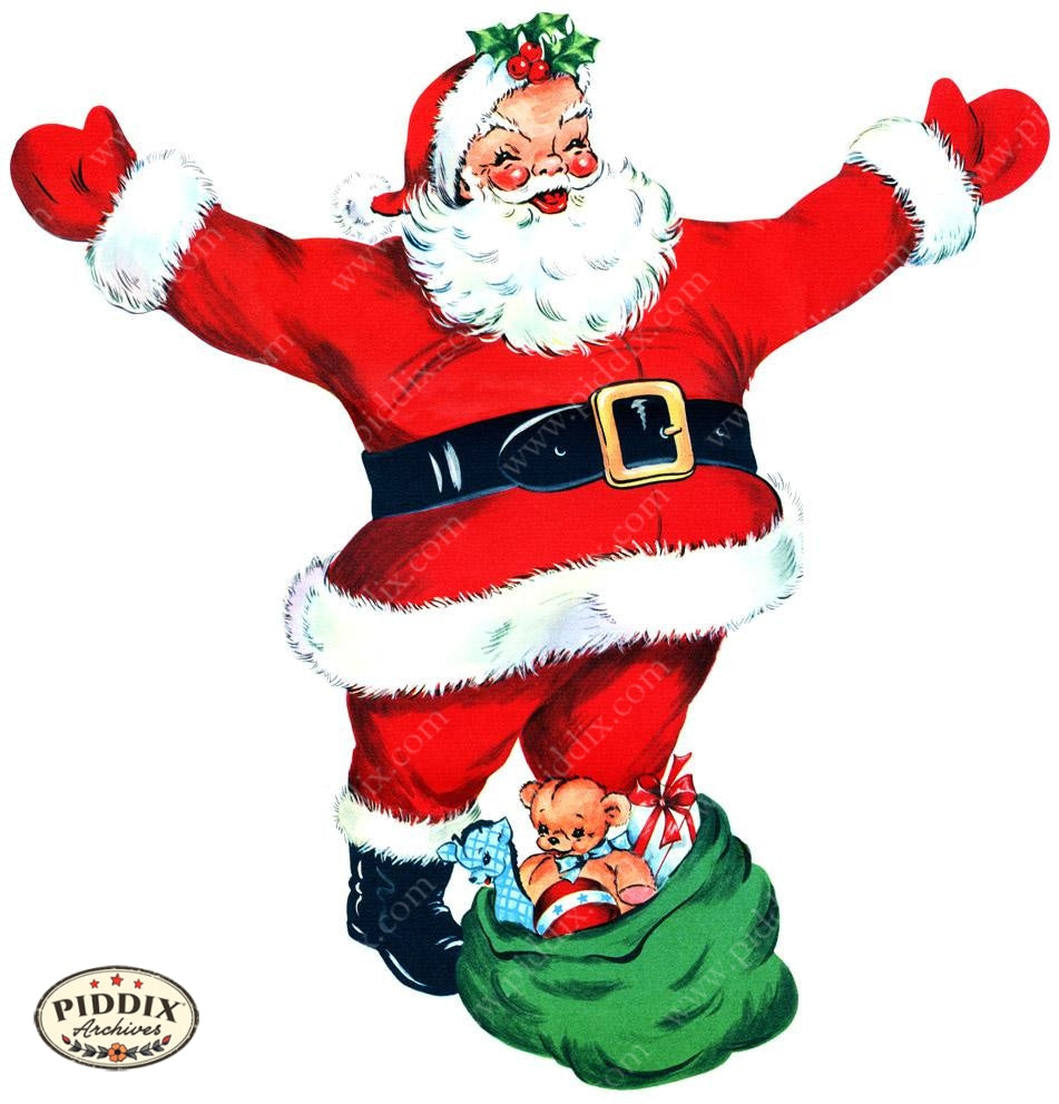 Pdxc17027A -- Santa Claus Color Illustration