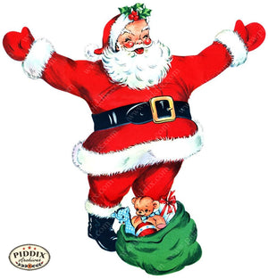Pdxc17027A -- Santa Claus Color Illustration