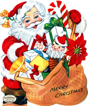 Pdxc17046A -- Santa Claus Color Illustration