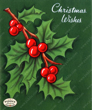 Pdxc17280A -- Christmas Greens Color Illustration