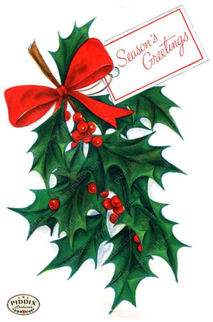Pdxc17299A -- Christmas Greens Color Illustration