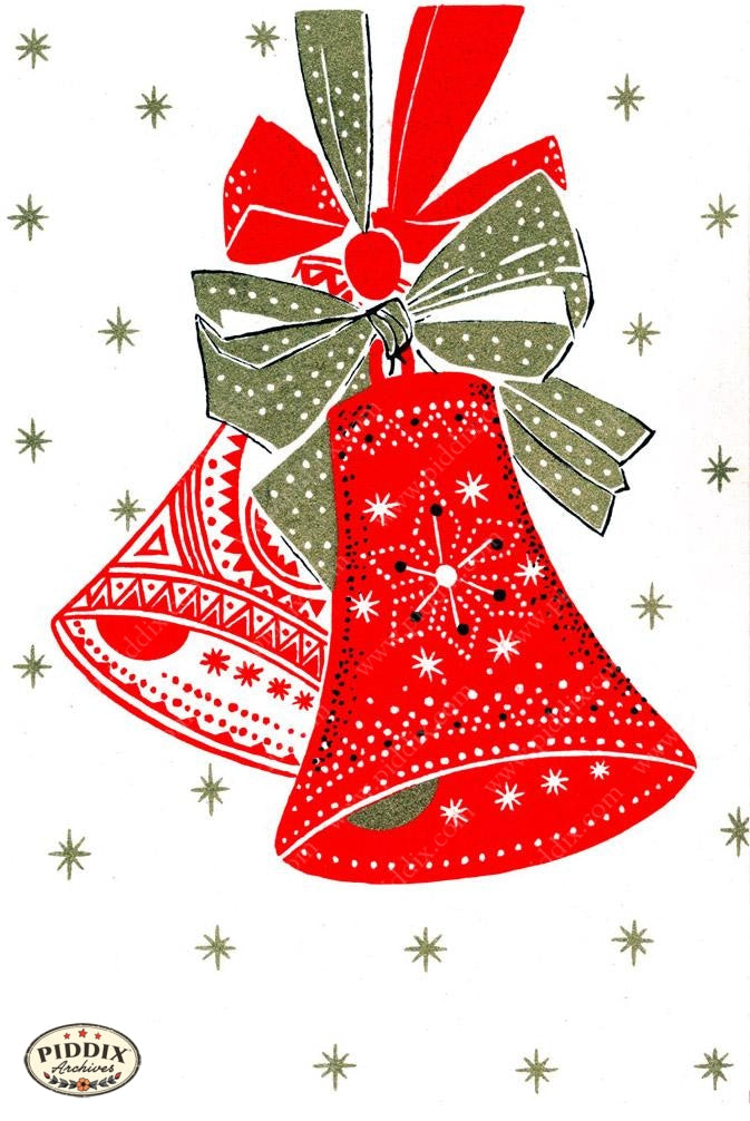 Pdxc17338 -- Christmas Bells Color Illustration
