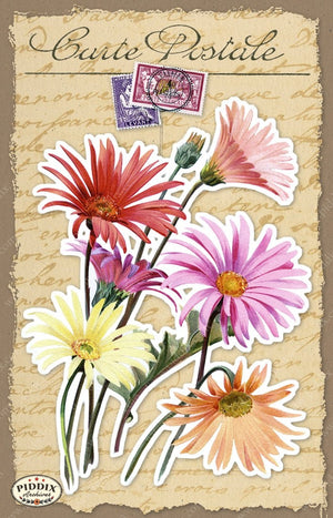Pdxc18486 -- French Florals Original Collage