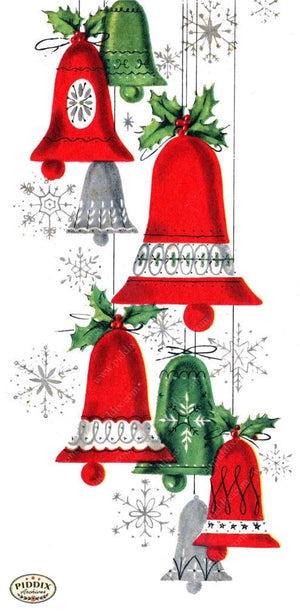 Pdxc18655 -- Christmas Bells Color Illustration