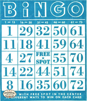Pdxc18867 -- Bingo Color Illustration
