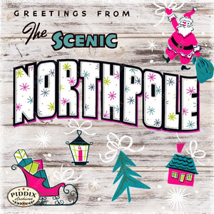 Pdxc18881C -- North Pole Original Collage