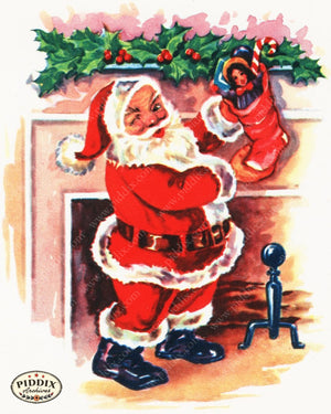 Pdxc18908B -- Santa Claus Color Illustration