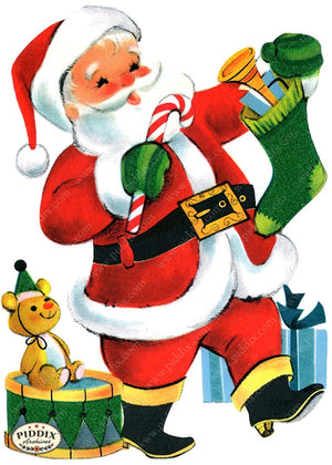 PDXC18921a -- Santa Claus Color Illustration