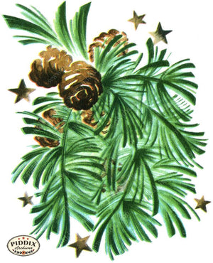 PDXC18926a -- Christmas Greens Color Illustration