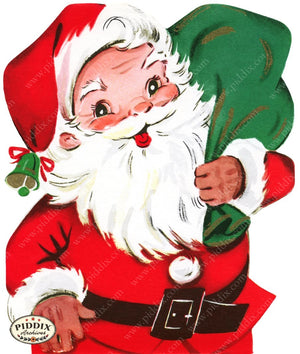 Pdxc18942A -- Santa Claus Color Illustration