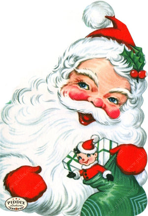 Pdxc18972A -- Santa Claus Color Illustration