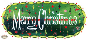 Pdxc18975A -- Christmas Words Color Illustration