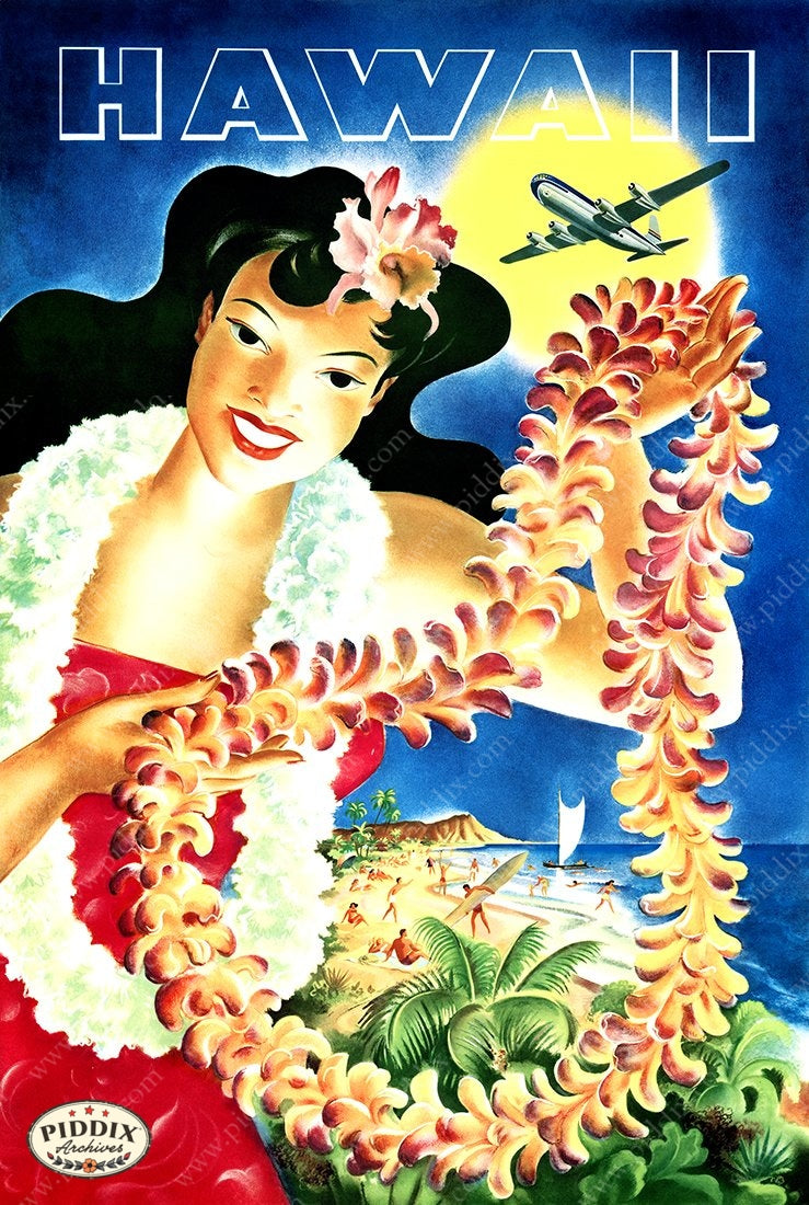 PDXC18986 -- Vintage Travel Posters Poster