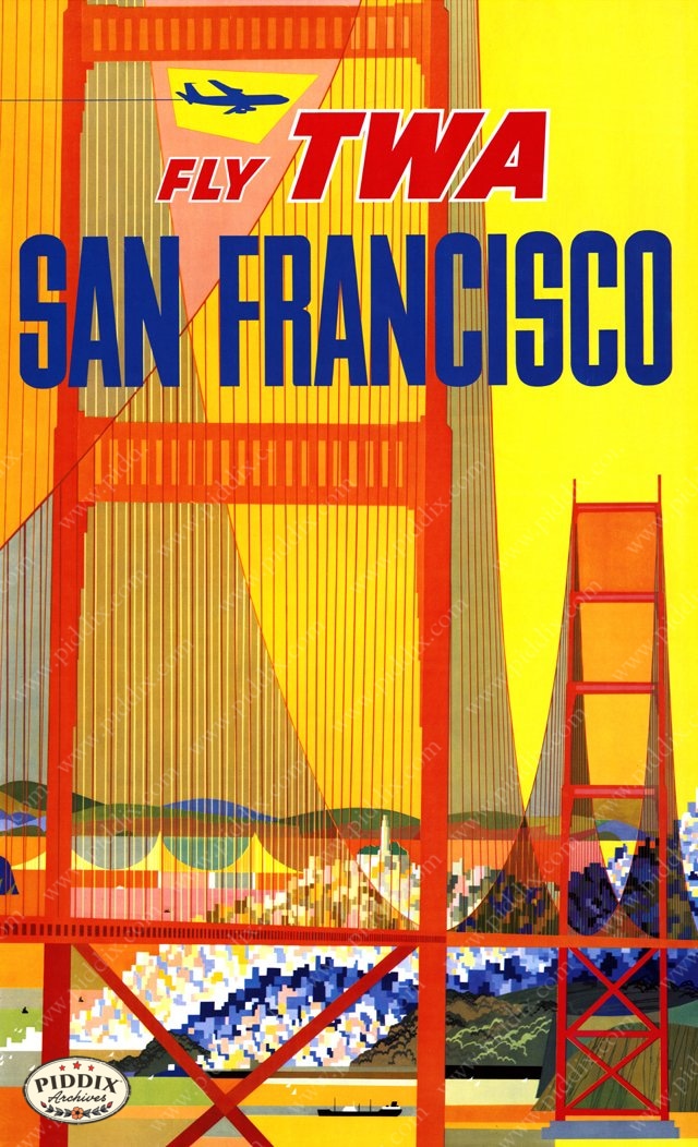 PDXC19002 Vintage Travel Posters piddix