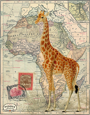 PDXC19059 -- Africa Original Collage