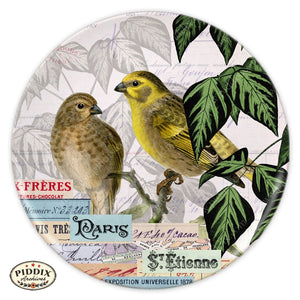Pdxc19117 -- Mockup Paris Love Birds Original Art