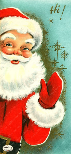 PDXC19126a -- Santa Claus Color Illustration