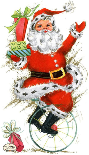 PDXC19128a -- Santa Claus Color Illustration